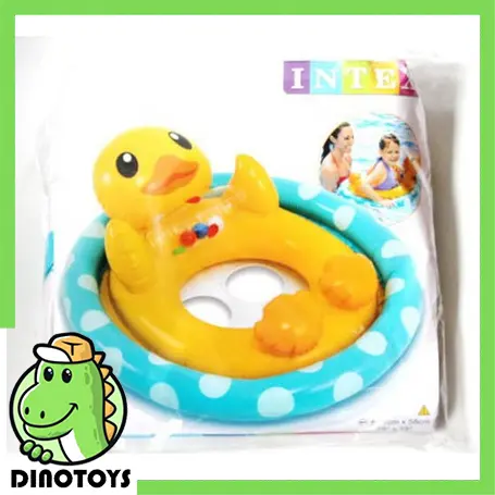 DINOTOYS Intex See Me Sit Pool Riders 59570 Ban Perahu Pelampung Renang Anak ban Pelampung untuk melindungi anak saat di kolam renang dengan bahan pvc yang kuat dan tebal serta memiliki karakter yah unik 3