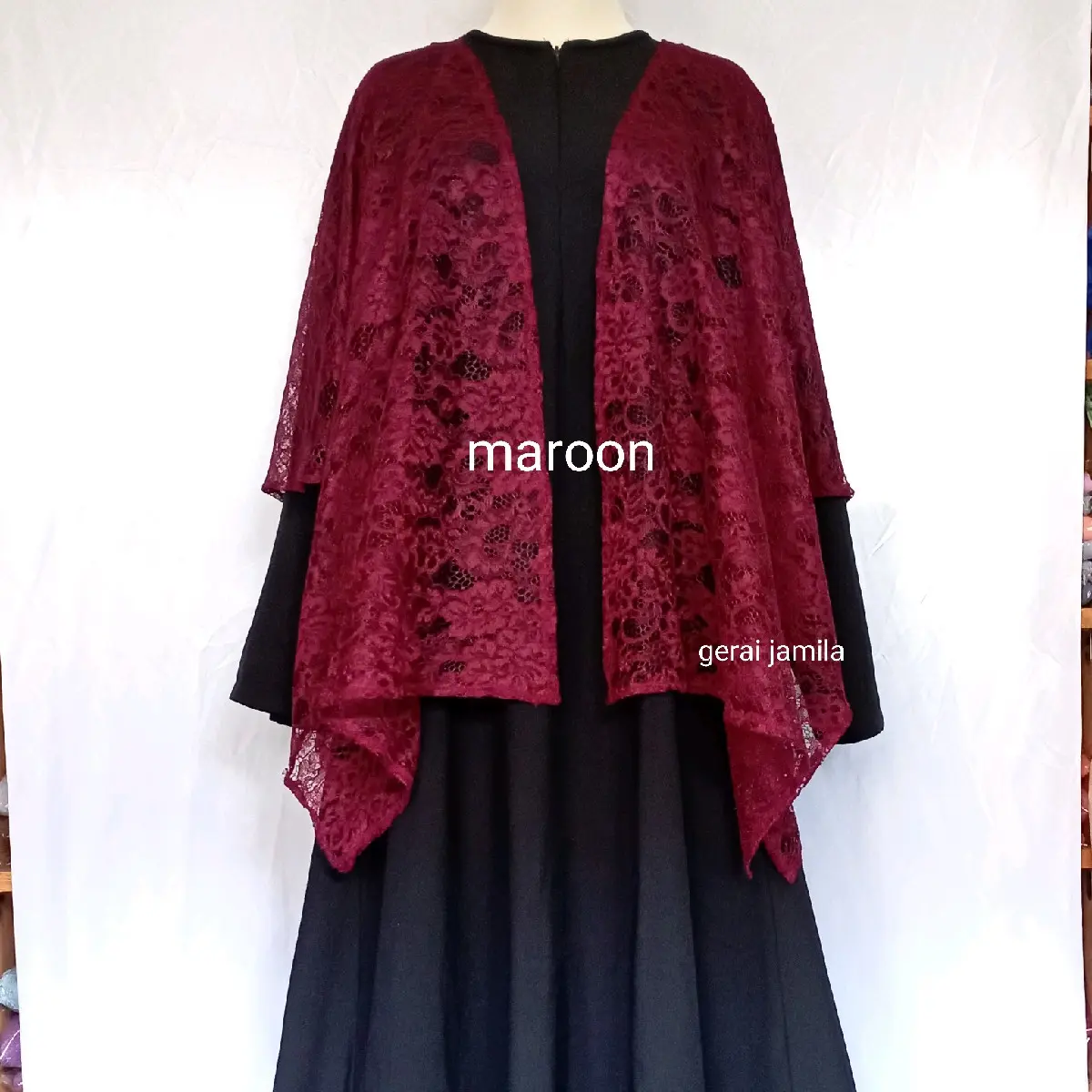 outer brukat / outer Batwing brokat / sally outer brukat