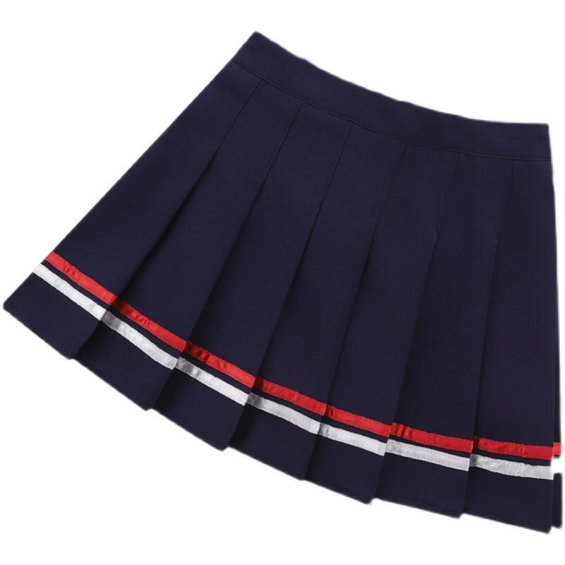 Chân Váy Xếp Ly, Thời Trang Đáng Yêu, Phong Cách Preppy, Dành Cho Bé Gái, Chân Váy Ngắn Trẻ Em, Phong Cách Hàn Quốc, Thích Hợp Cho Mùa Xuân Và Mùa Thu, Chân Váy Đồng Phục Học Sinh, Dễ Phối Đồ, Hàng Mới Về 4