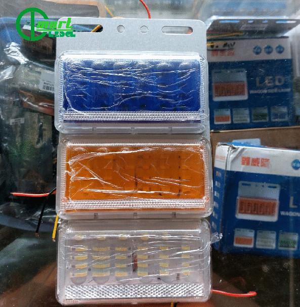  ĐÈN SƯỜN XE TẢI 12V & 24V BẢN LỚN CHỐNG NƯỚC Led Xi Nhan 