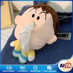 Tempat Tissu Boneka Bo Crayon Shinchan Plush Doll / Boneka Tempat Tisu Karakter Bo / Tissue Holder Crayon Shinchan