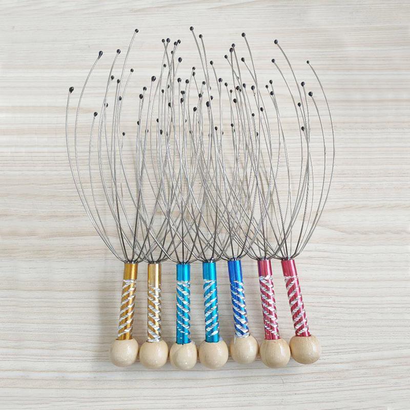 Product Introduction of Octopus Head Massager Grab Head Ball Grab Scalp Itch Paw Magic Massage 10