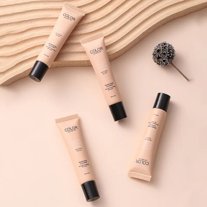 Kem BB, SVMY, Lâu Trôi 24H, Kem Kem Nền Dạng Lỏng, Không Thấm Nước, Kem Che Khuyết Điểm Làm Trắng, Trang Điểm Nền Mặt Tự Nhiên 0