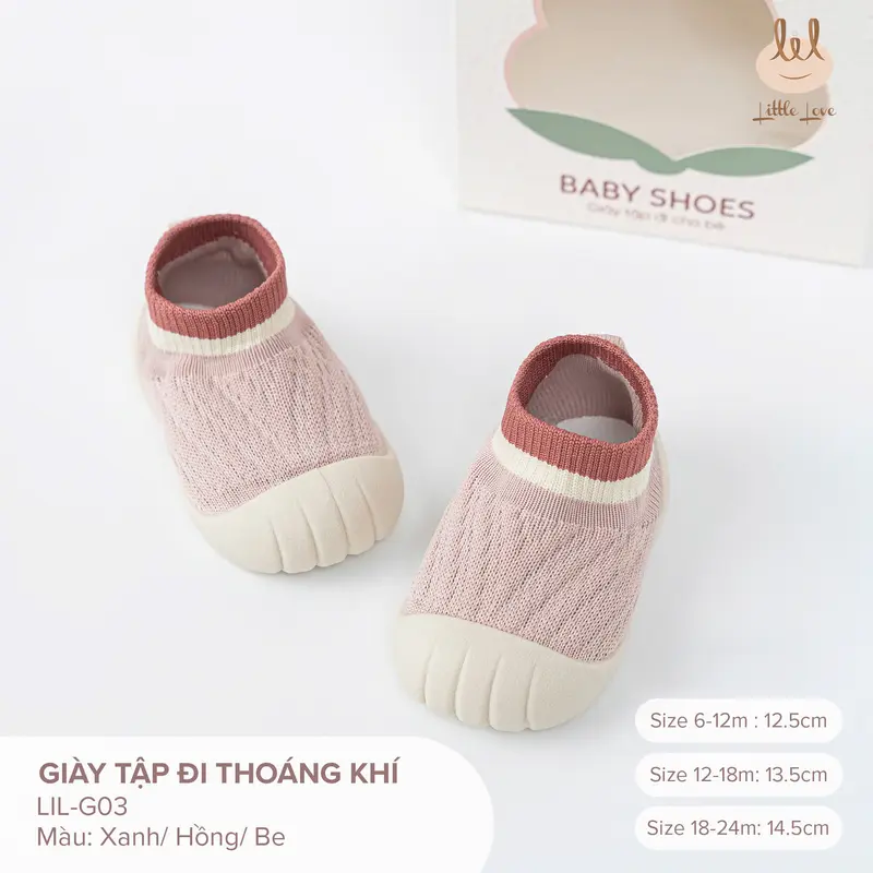 Giày tập đi dành cho bé Lil Little love (LIL-G03) 2