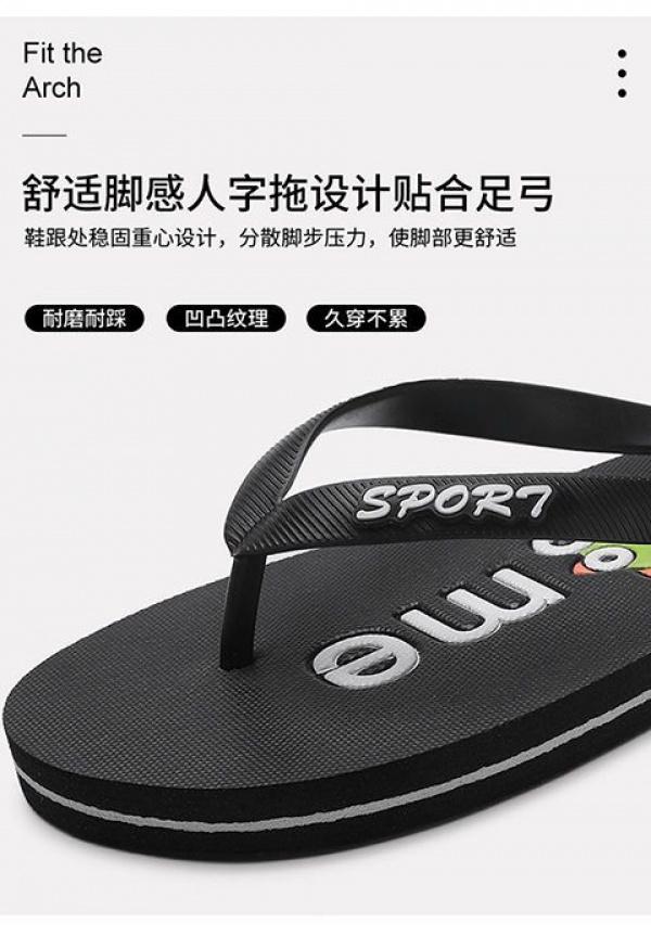 Product Introduction of Dép Xỏ Ngón Mùa Hè, Dành Cho Nam Giới, Dép Đi Ngoài Trời, Không Trơn Trượt, Dép Đi Biển Thường Ngày Thời Trang Trẻ Trung, Hàng Mới Về 7
