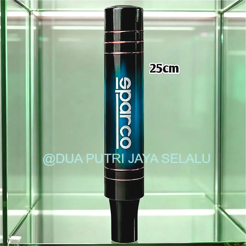 Tongkat Perseneling Shift Knob Tuas Gigi Tuas Perseneling Mobil Manual / Truk Universal Motif GRADASI ICEBLUE PREMIUM Panjang 15cm 20cm 25cm Dari Stainless Steel