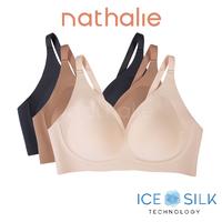 Gambar Nathalie Wire Seamless Bra NTB 3485 - Sage, M dari Flyman Nathalie Kota Administrasi Jakarta Barat 1 Tokopedia
