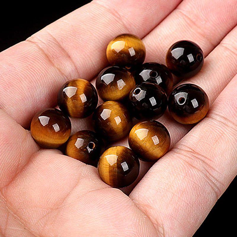 Product Introduction of Các loại Hạt Đá TA Mắt hổ dùng để làm vòng tay + vòng cổ 25