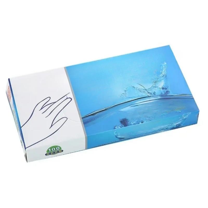 Product Introduction of 100pcs/box Cooking Cleaning Disposable For Transparent Plastic For Sanitary Gloves Household Gloves Gloves 1