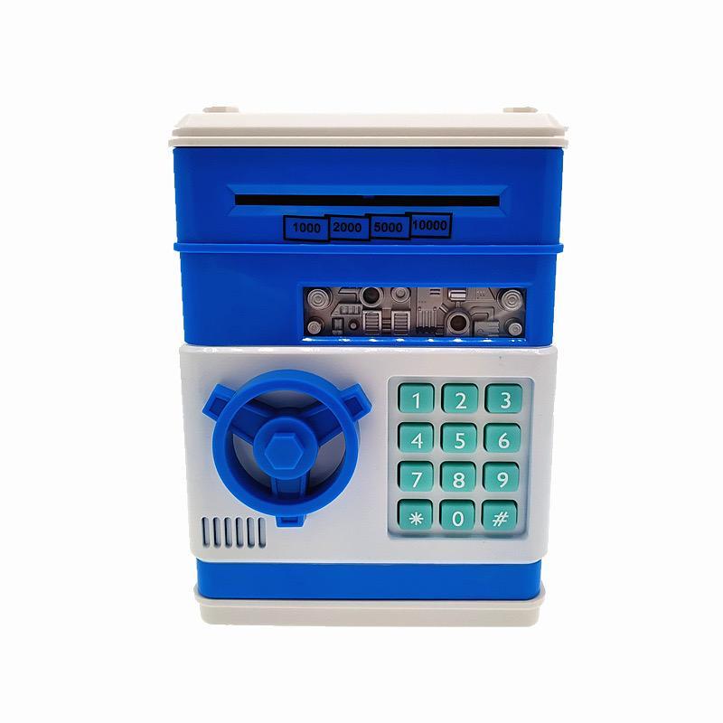 Electronic Coin Savings Bank, Atm Savings Bank Coin Scroll Storage Box, Novelty & Gag Toy, Stocking Filler, Electronic Atm Yabao Pounds, Valentine's Day Gift 8