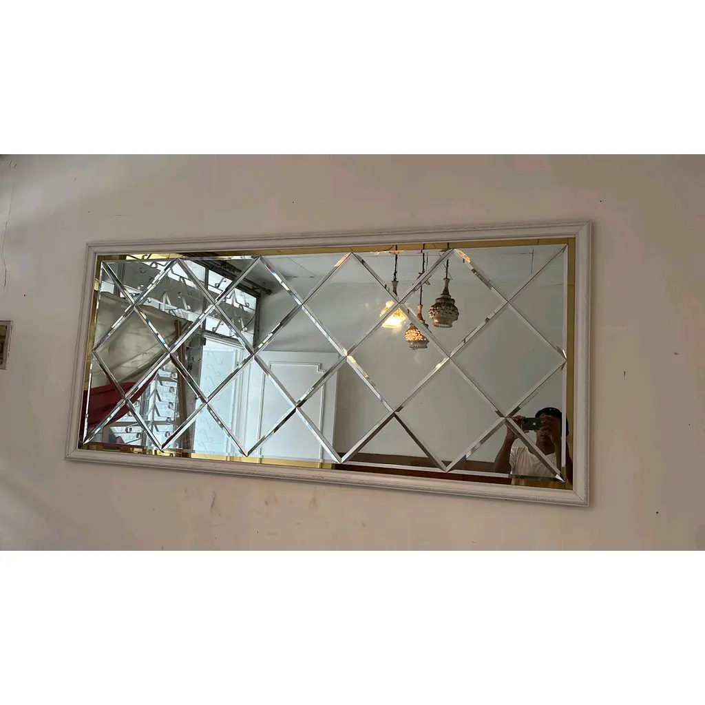 (Paket Moulding 140x70cm) Paket Dekorasi Kaca Asli Hiasan Dinding molding cermin tempel