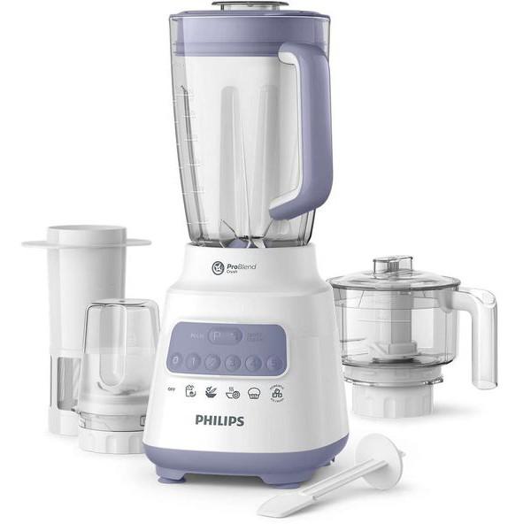 Máy xay sinh tố Philips HR2223 - 700W, 3 loại cối, Hàng chính hãng bảo hành 2 năm