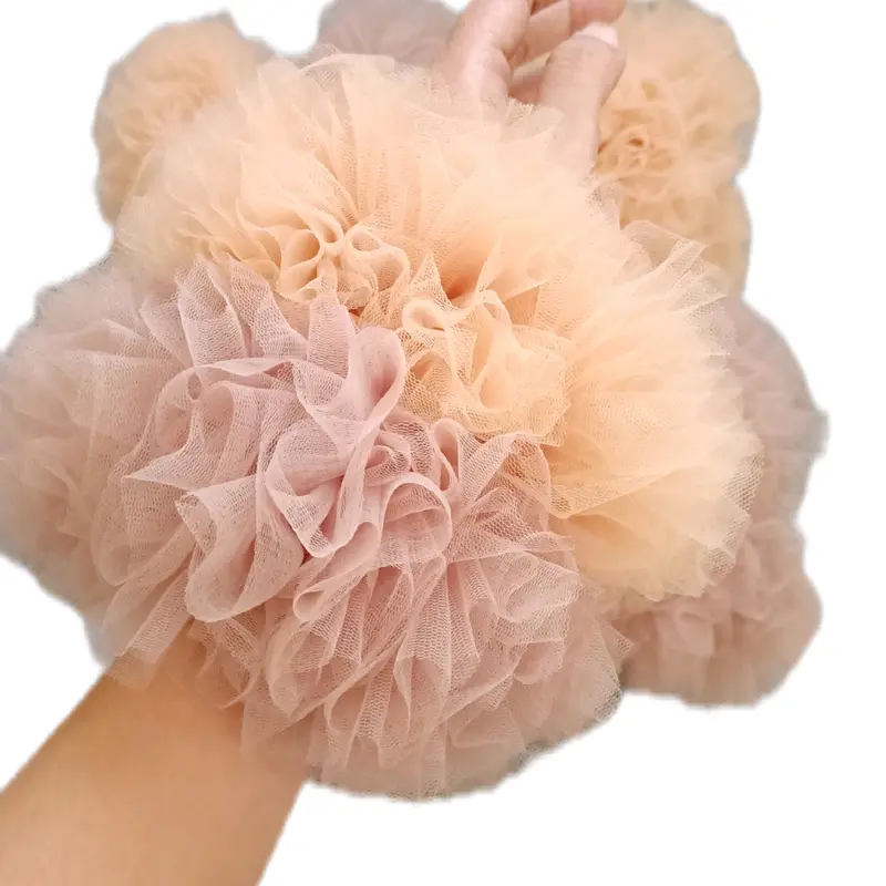 MEDIUM cepol hijab anti pusing,scrunchie tile.ikat rambut Katun kuncir rambut 0