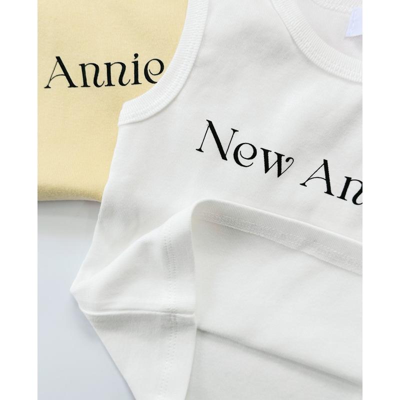 Áo ba lỗ bé gái size đại Anniebaby áo thun sát nách mùa hè cho bé gái từ 13 đến 46kg Quần áo trẻ em AO24024 Cotton 7