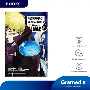 Gramedia Buku Komik Regarding Reincarnated to Slime 19 (Taiki Kawakami)