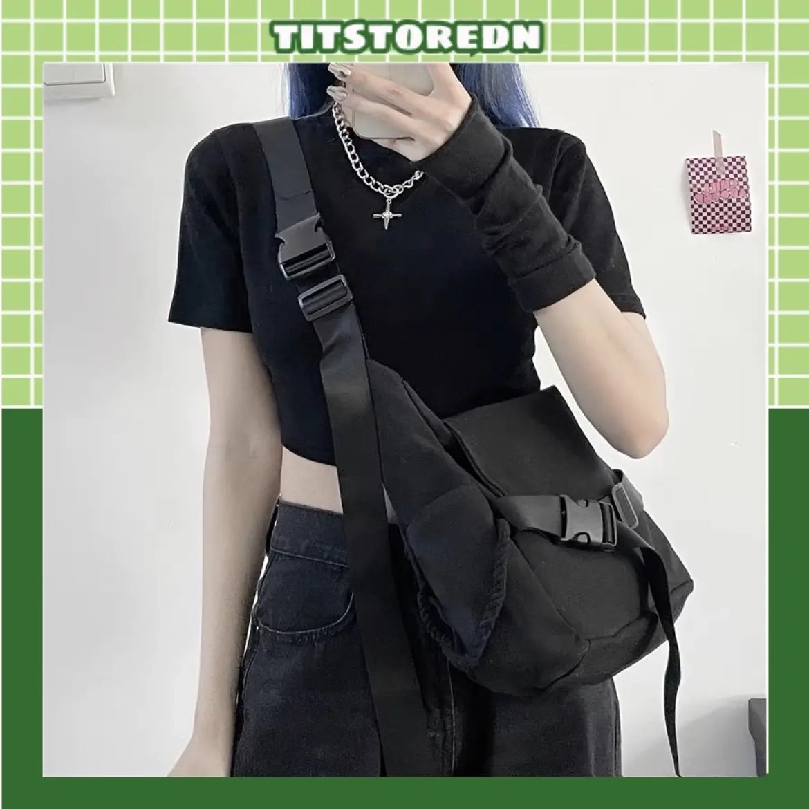 Túi đeo chéo unisex
