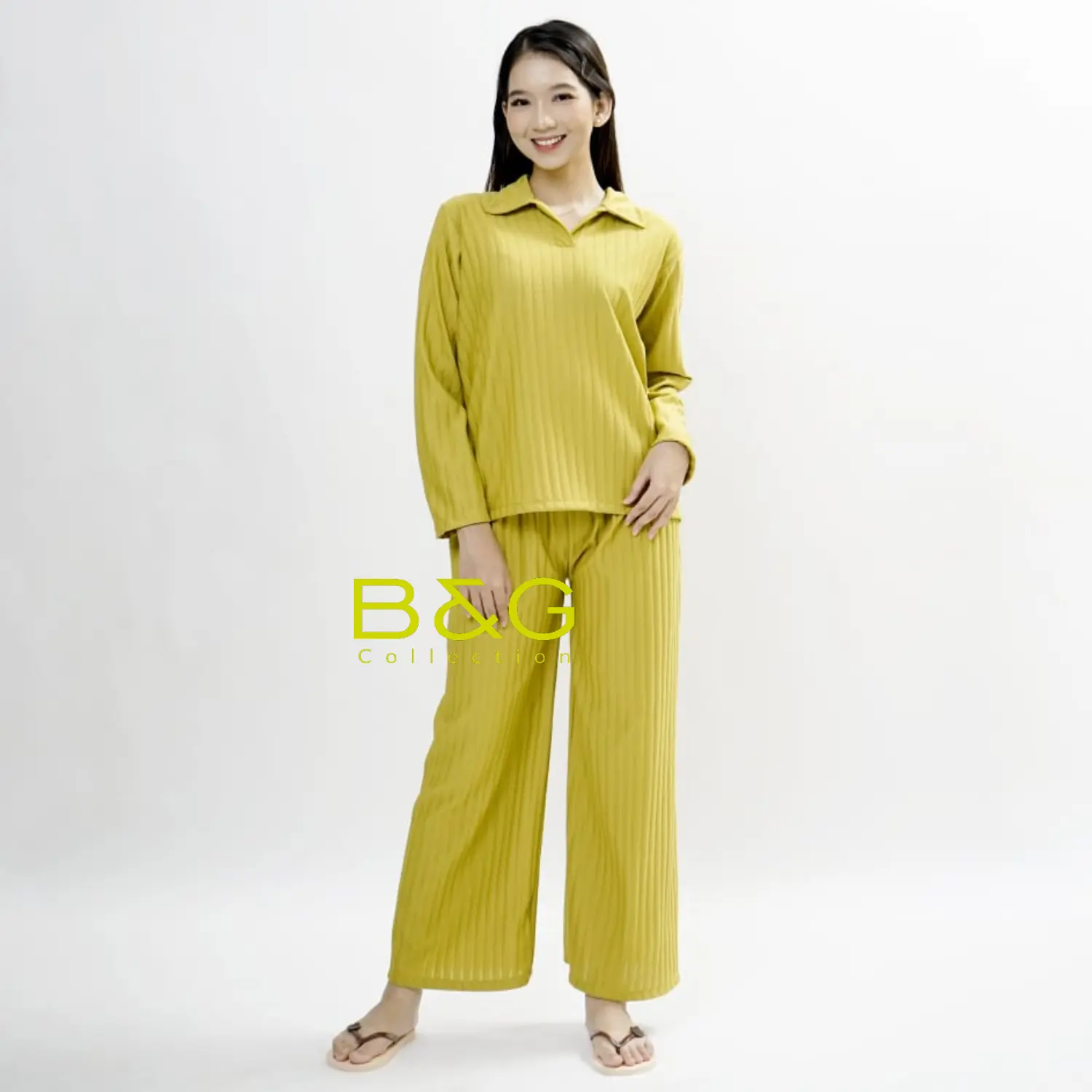 ONE SET KOREAN STYLE SETELAN WANITA KNIT HORNET KERAH / ONE SET KNIT HORNET PANJANG Celana Karet Top  Kulot  Denim Atasan Baju Kaos Dewasa Tangan Hitam Casual Basic Bawahan Topi Simple Formal