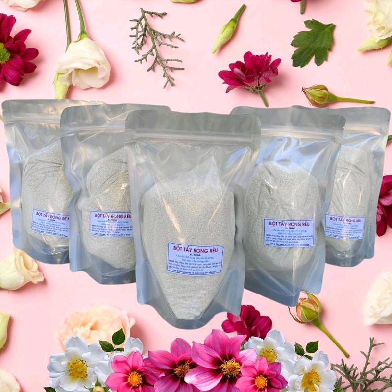  Bột TẨY RONG combo 5 túi   tặng kèm cặp bao tay  tẩy nấm mốc khử khuẩn Làm Sạch 