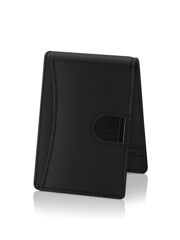 Men's Minimalist RFID Blocking Card Holder, Casual Plain Color Card Holder, Simple Style Card Holder for Daily Use 8