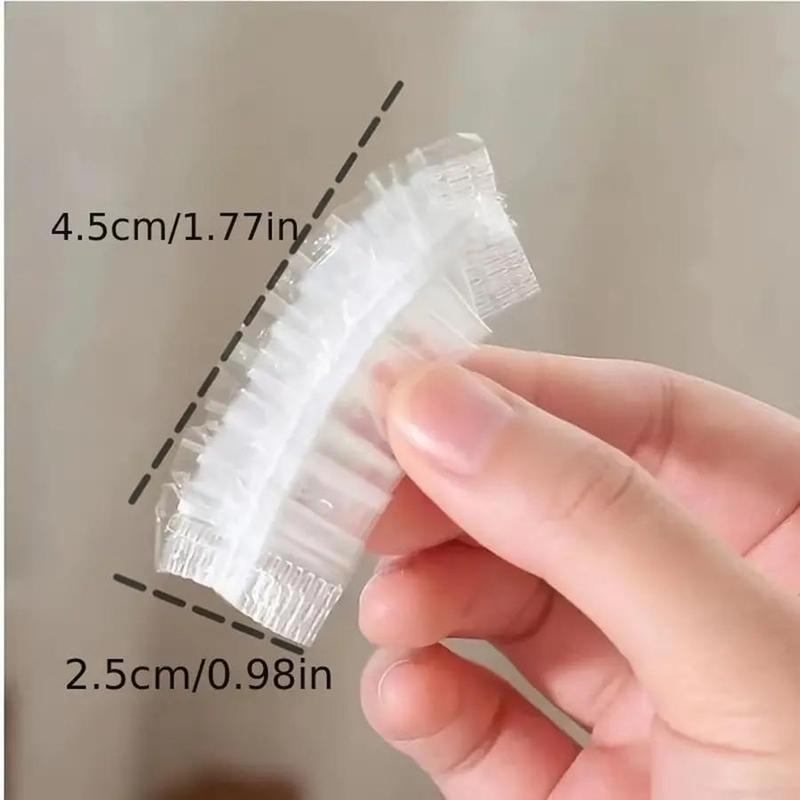 Disposable Waterproof Ear Cover, 100pcs/pack Portable  Waterproof Shower Ear Protector, Bathroom Supplies for Home Hotel Vacation Hair Salon 5