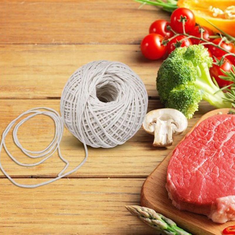 Product Introduction of 75m Cooking Butcher's Cotton Twine Meat Trussing Strings Meat Sausage Tie Rope 17