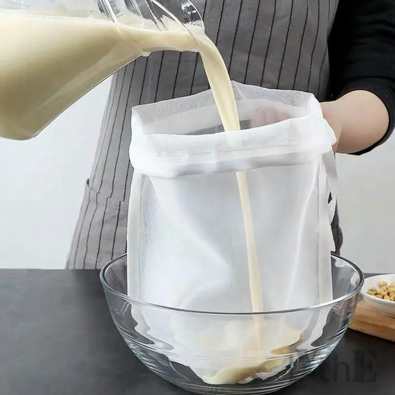 Kain Peras Kantong Peras Blacu Saringan Susu Kedelai Kacang Almond Sayuran Kitchenware