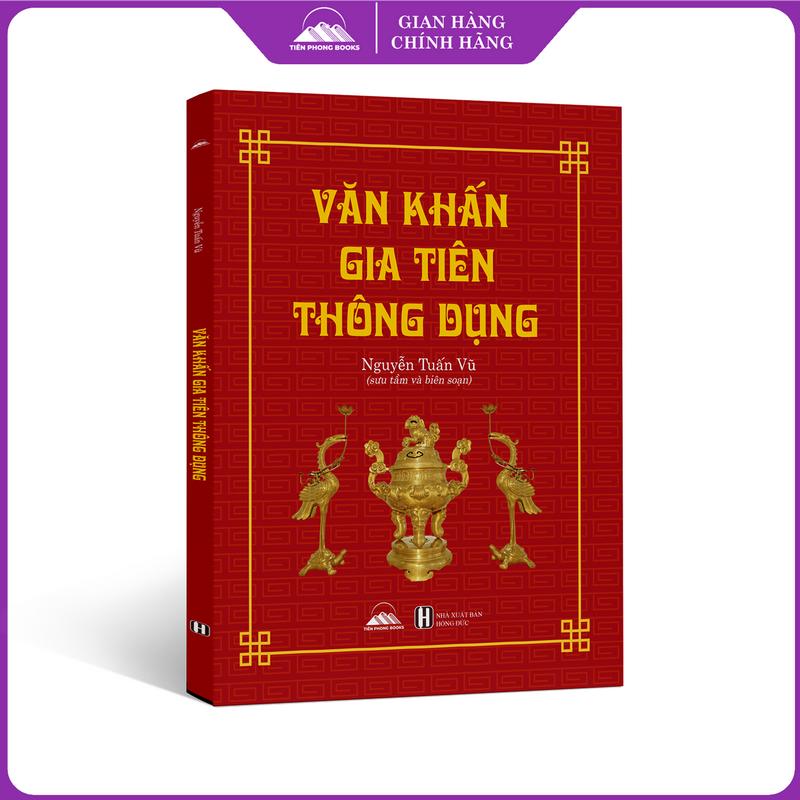 Sách - Văn Khấn Gia Tiên Thông Dụng - Tiên Phong Books 0