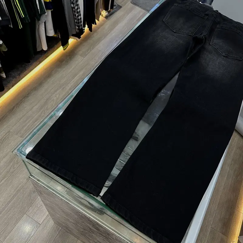 HU1920 quần suông nam đen mài siêu cấp. Free ship 2