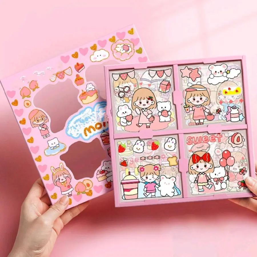 Sticker Character Momo PROMO Pretty Sticker Momo 1 pack isi 100 Lembar Pcs Stiker Box Momo ...