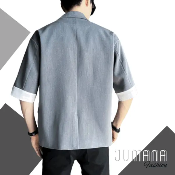JAS PRIA LENGAN PENDEK KOMBINASI 5