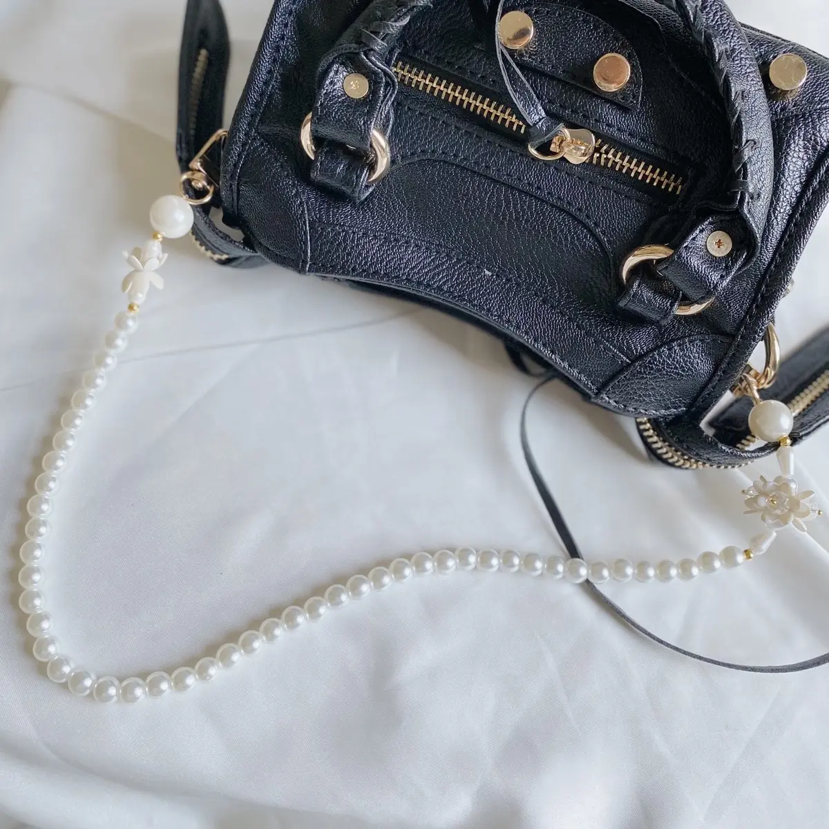 Strap Bag Pearl / Charm Bag Pearl / Tali Tas / Gantungan kunci