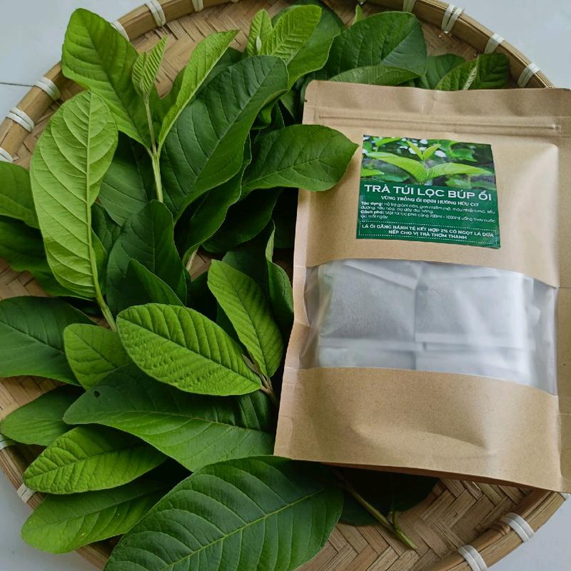 combo 60 túi lọc trà ngọn ổi míc 3 vị ( cỏ ngọt.lá dứa nếp Hữu cơ Nước Trà Tea 2