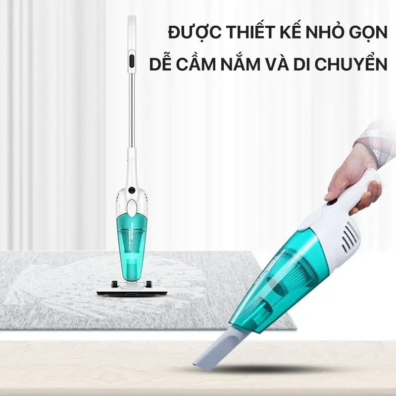 [DEAL SỐC] Máy Hút Bụi Cầm Tay Deerma DX115C/DX118C SEA Công Suất 600W Lực Hút 15000PA - 3 Đầu Hút - BH Chính Hãng 12 tháng Máy Hút Bụi Làm Sạch mayhut bui 1