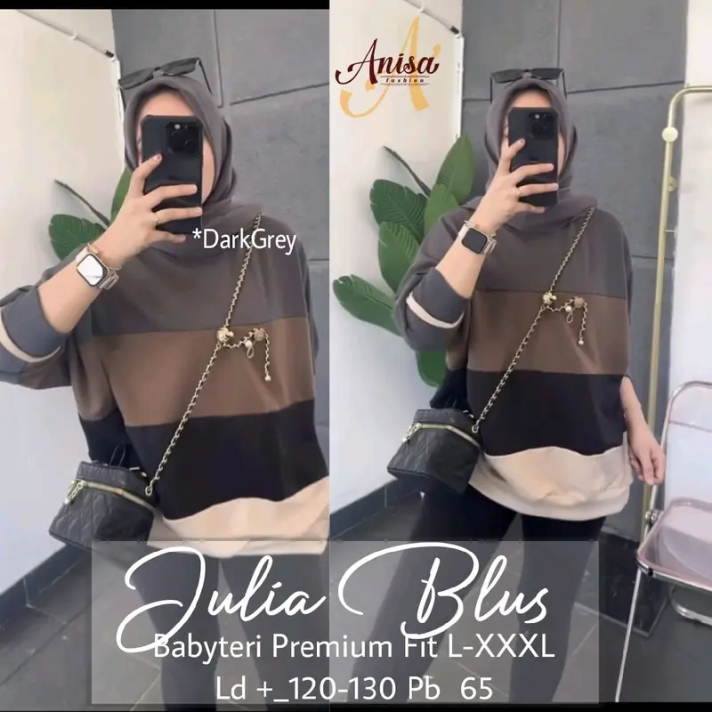 julia atasan kaos wanita jumbo xxxl terlaris terbaru 2024 2