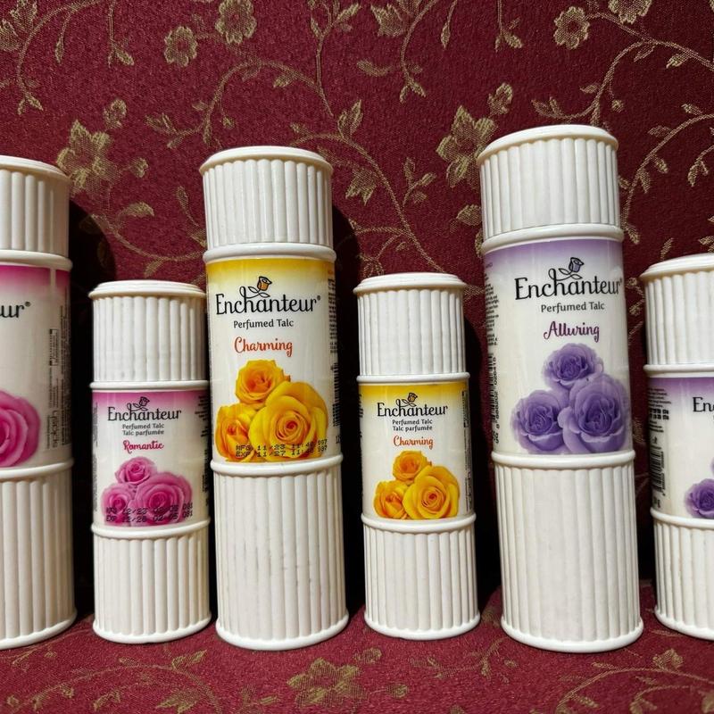 50g / 125g Enchanteur Perfumed Talc Alluring, Charming, Romantic ...