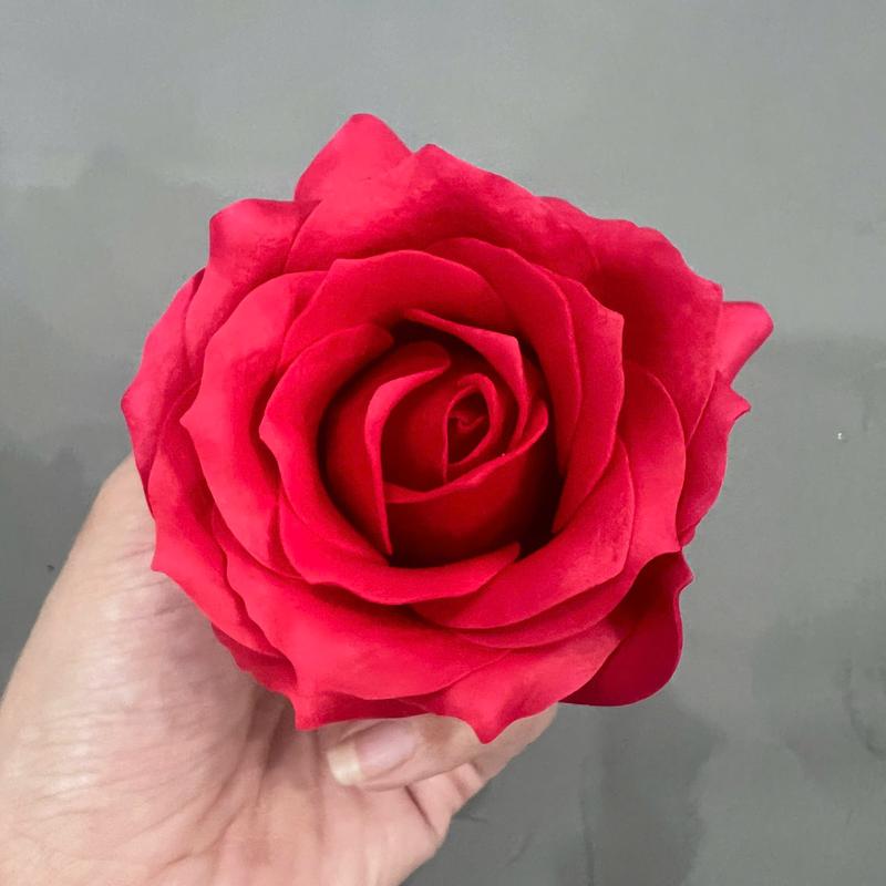 Hoa sáp 7 lớp cao cấp, cánh tim dùng để bó hoa, làm lẵng hoa 3