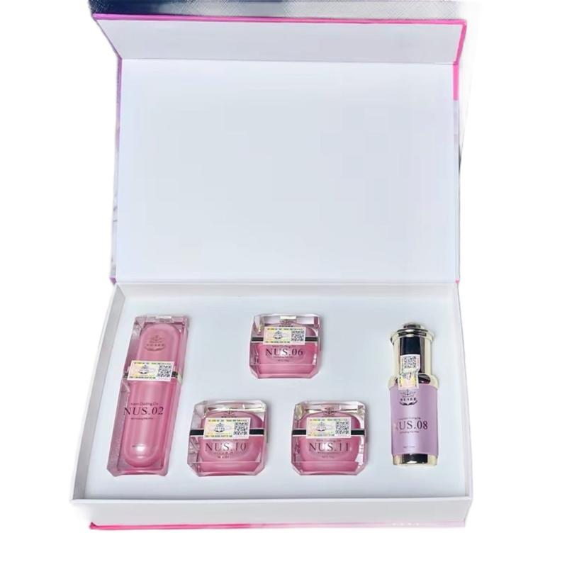 Bộ mộc mỹ nhân nusee size bé mẫu mới Tất cả các loại da 5 món dưỡng da phục hồi da