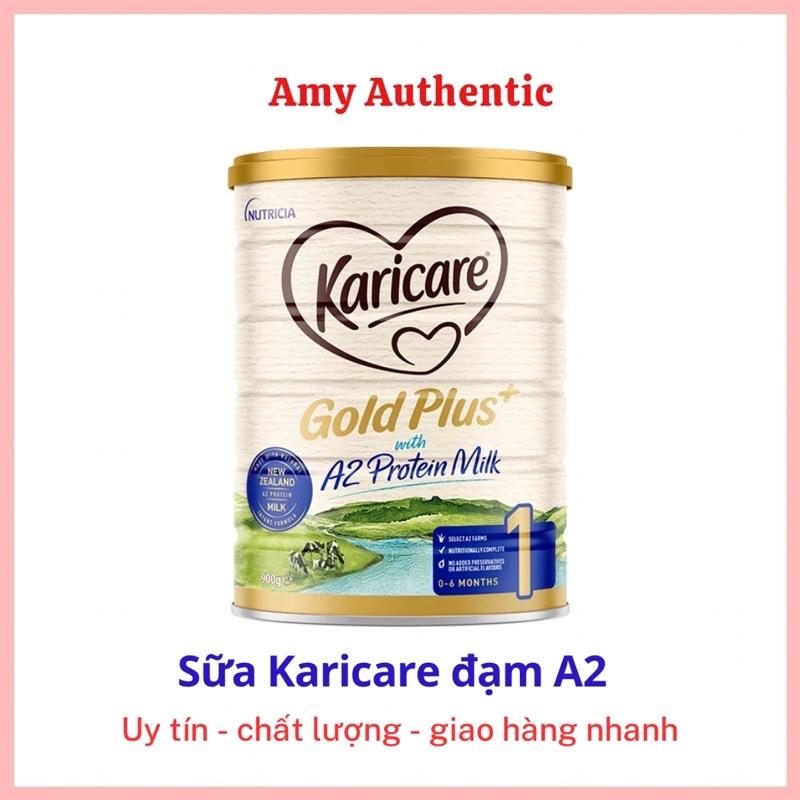 Sữa công thức Karicare Gold Plus bổ sung đạm A2 nguyên lon 900g