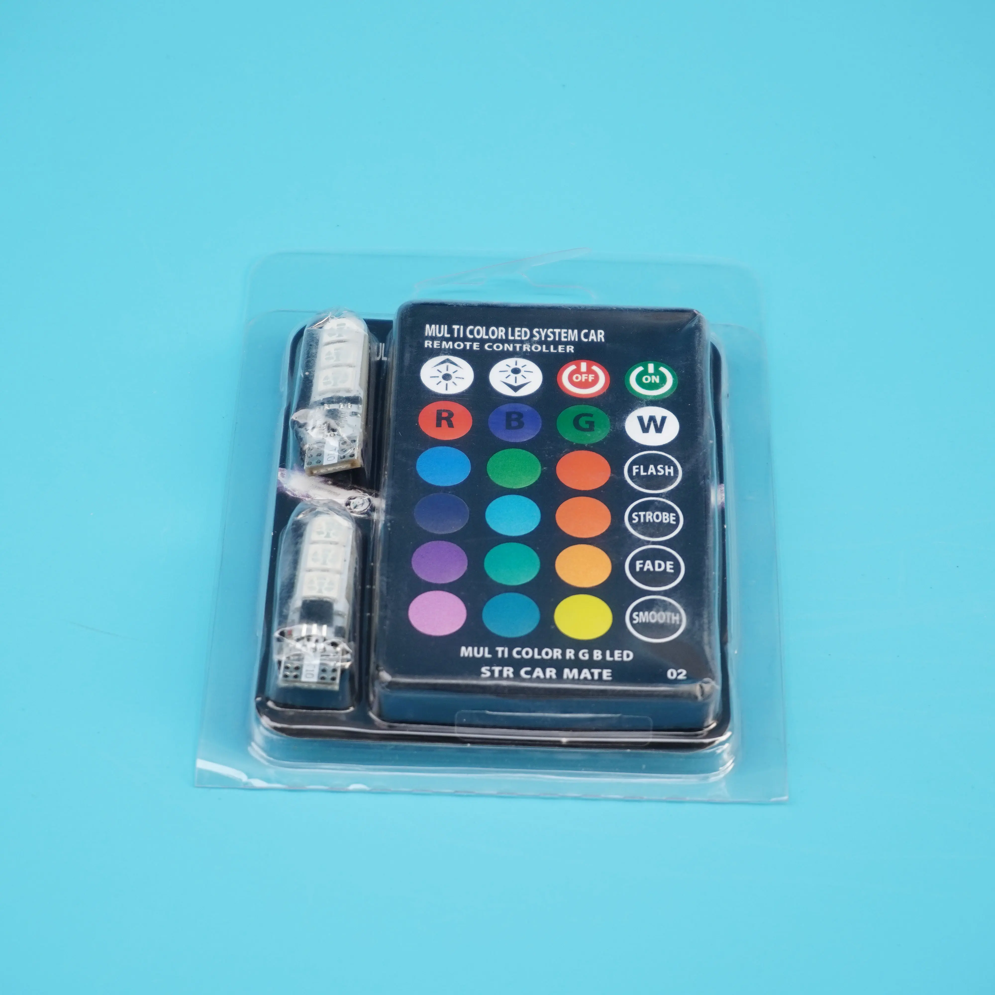 ĐÈN LED DEMI, XI NHAN T10 NHIỀU CHẾ ĐỘ MÀU