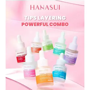 HANASUI - Power Serum mencerahkan dan meratakan warna kulit.