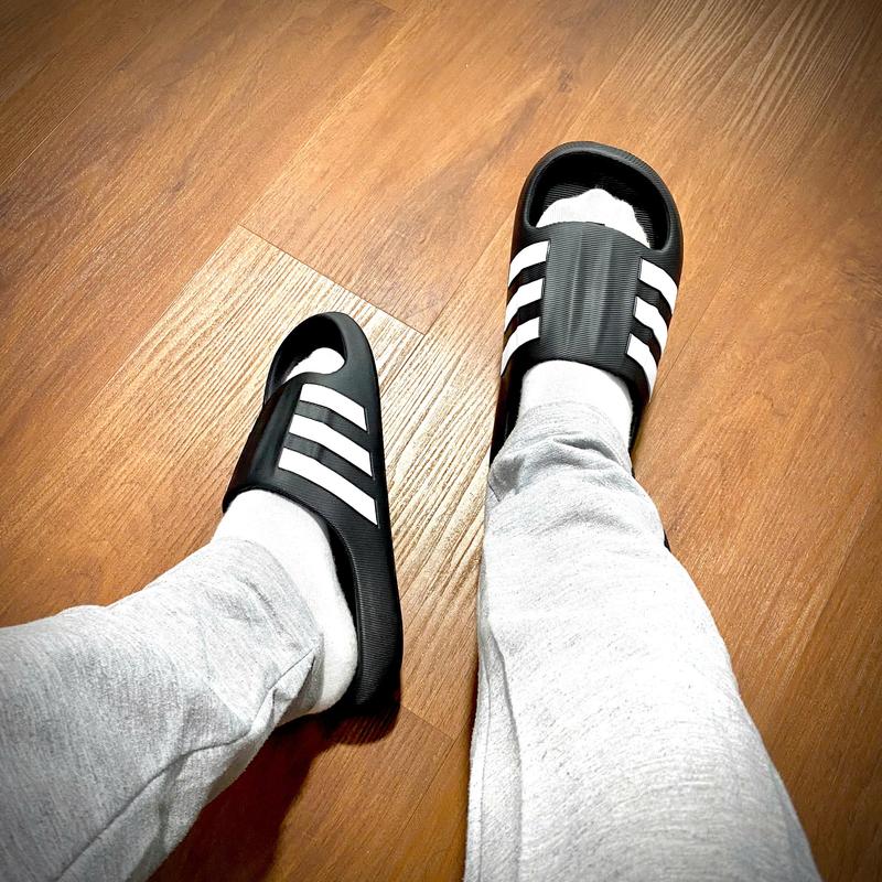 Dép Đúc ADI Nam Nữ I Dép 3 Sọc Mẫu mới I Dép Thể Thao I Chất Liệu EVAI Quai Ngang DéP Đế Bằng