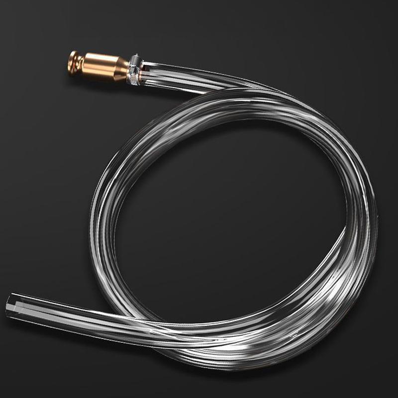 Product Introduction of 1M/1.5M/2M/3M/4M Manual Gasoline Fuel Suction Pipe Gas Siphon Pump Water Shaker Siphon Safety Self Priming Hose Pipe Plumbing Hoses Transparent #474905 33