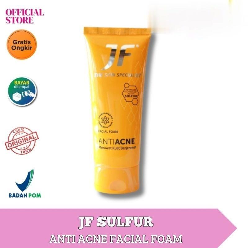 JF Sulfur Anti Acne Facial Foam 70gr Wajah 0