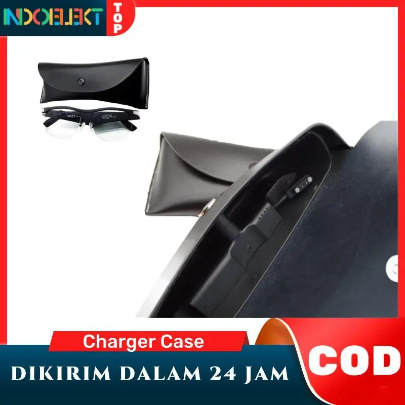 J1 Charger Case Kacamata Headset Bluetooth Original Accessories