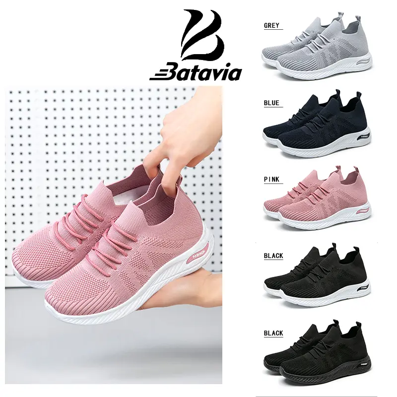 [Produk Lokal] Sepatu Sneakers Perempuan N52 8