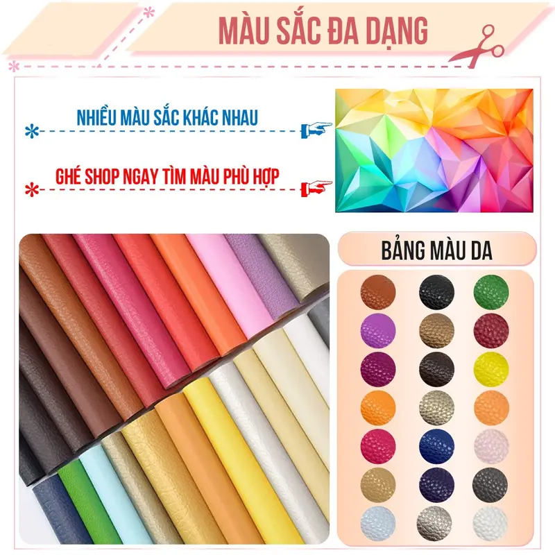 Sofa da dán Miếng dán vải da PU cỡ lớn kích thước chữa ghế sofa đồ da tự dính 3