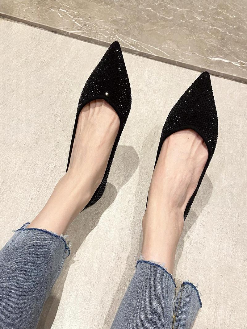 Product Introduction of Women's Pointed Toe Heels, Elegant Fashionable High Heels for Party, Daily Clothing Decor for Women & Girls, Footwear 8