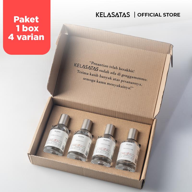Product Introduction of KELASATAS X ANDARI Parfum Creamy Edition 30ml Eau De Parfume Unisex Wangi Tahan Lama BPOM EDP Box Coklat 12