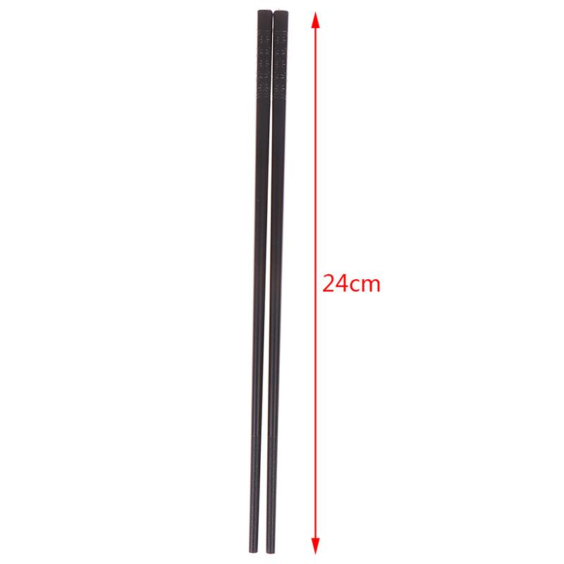Product Introduction of 1 Pair Japanese Chopsticks Alloy Non-Slip Sushi Chop Sticks Set Chinese Gift 12