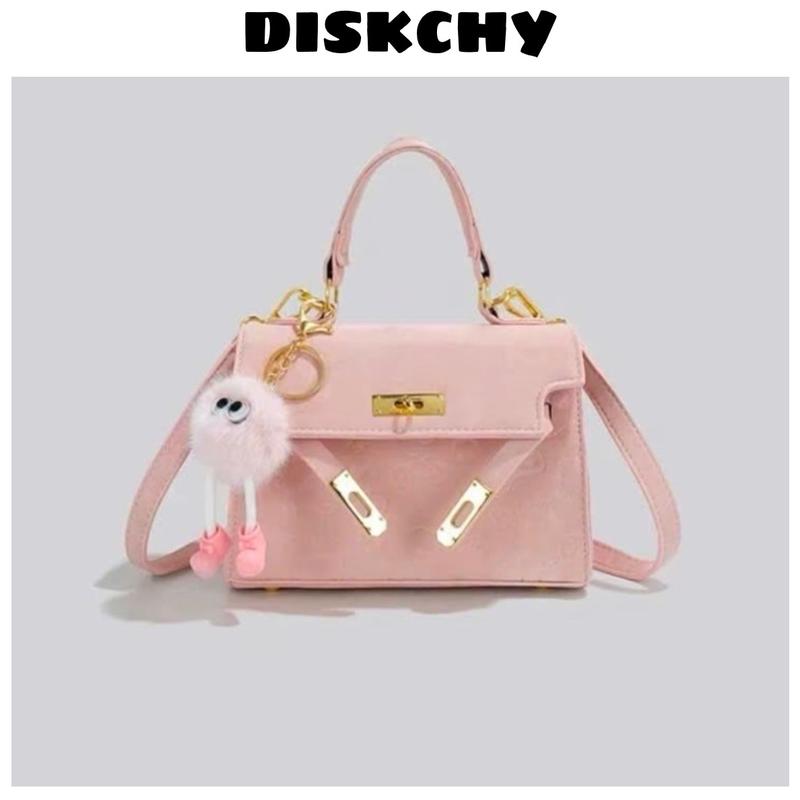 [Tặng kèm bông] Túi xách nữ, túi đeo chéo đeo vai da dạ in hoạ tiết cực sang cực chất lượng AT142